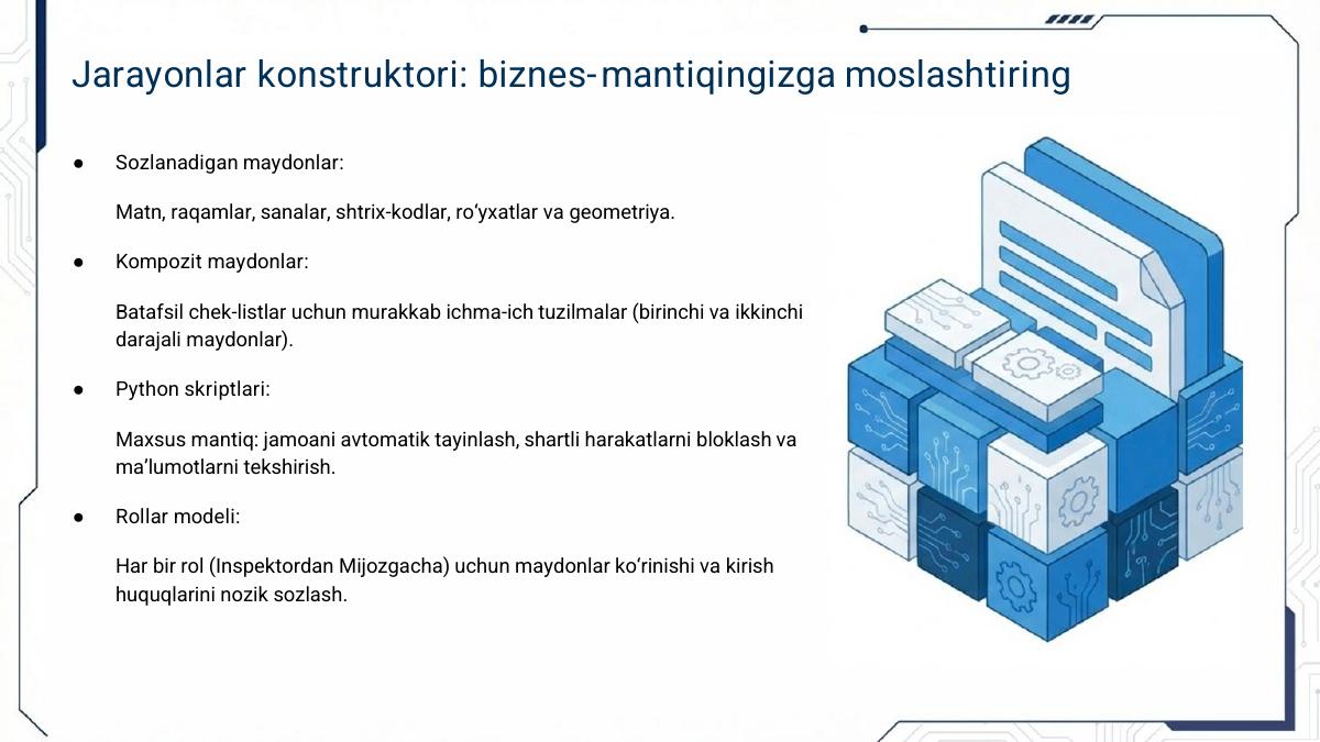 Mobil xodimlarni boshqarish va sifat nazorati — 7
